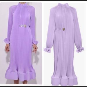 Tibi light purple dress